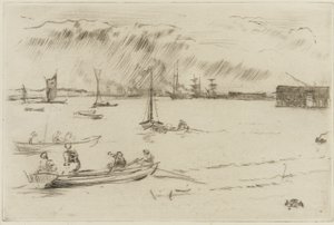 Il Tamigi verso Erith, c.1877